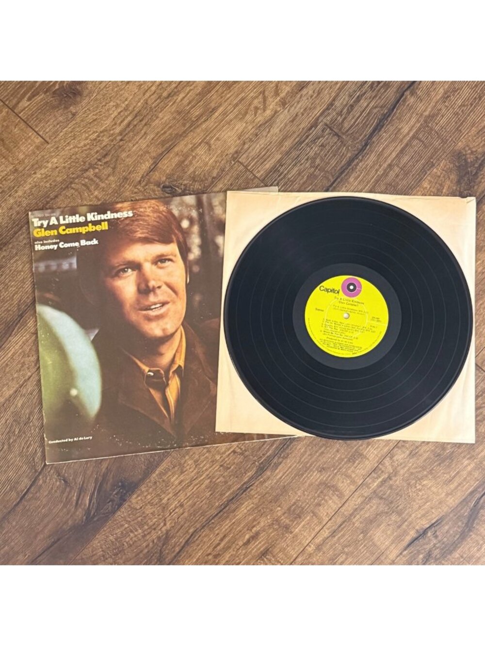 Glen Campbell Try a Little Kindness 1970 Capital Records Vinyl LP Stereo SW-389